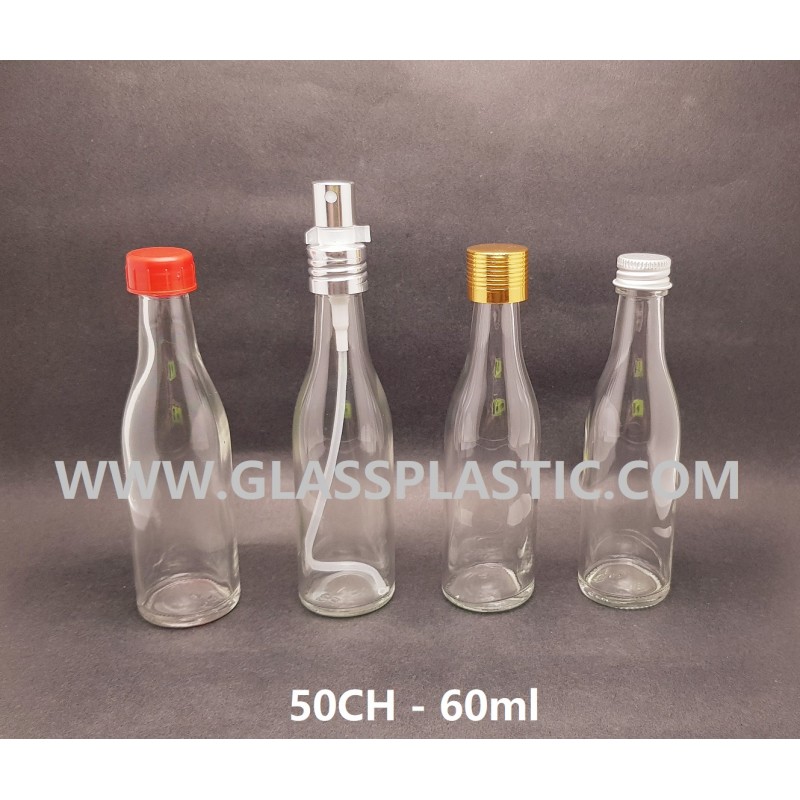 Traditional Glass Bottle : 60ml