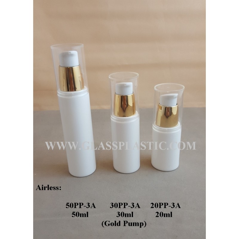 Airless Pump 3A with Gold Lotion Pump