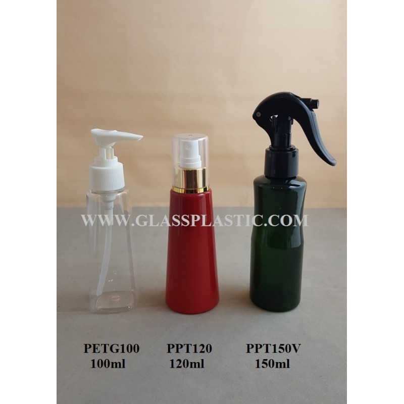 Cosmetic PET Bottle – 100ml to 150ml