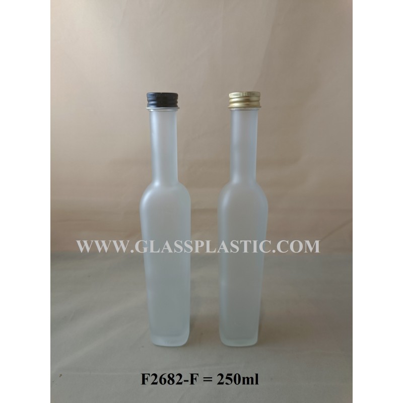 Square Glass Bottle – 250ml