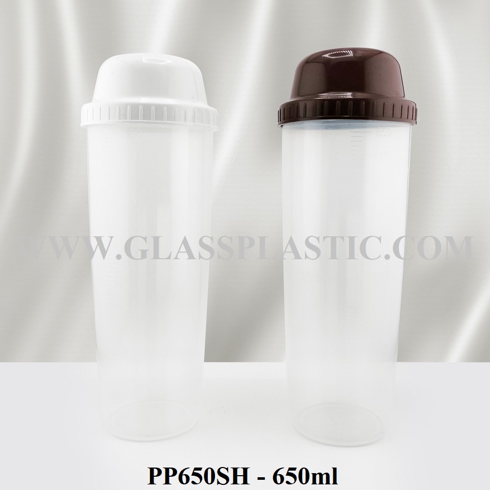 PP Shaker Bottle – 650ml