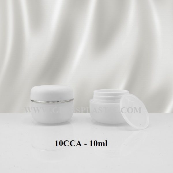 PP Plastic Cosmetic Jar - 10gm