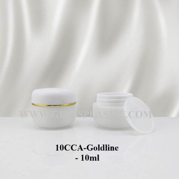 PP Plastic Cosmetic Jar - 10gm - Image 2