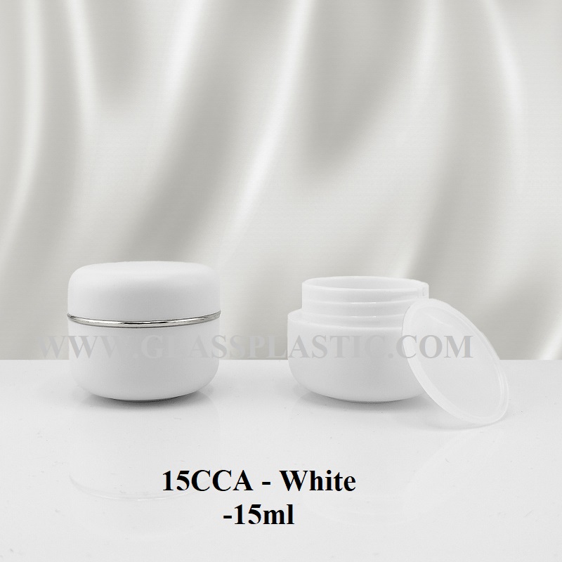 PP Plastic Cosmetic Jar – 15gm