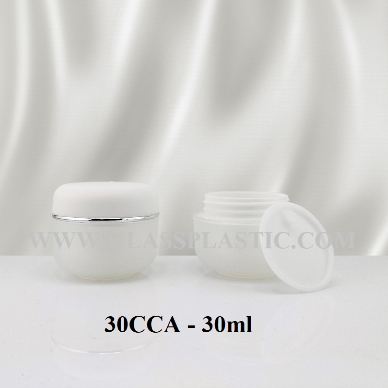 PP Plastic Cosmetic Jar – 30gm