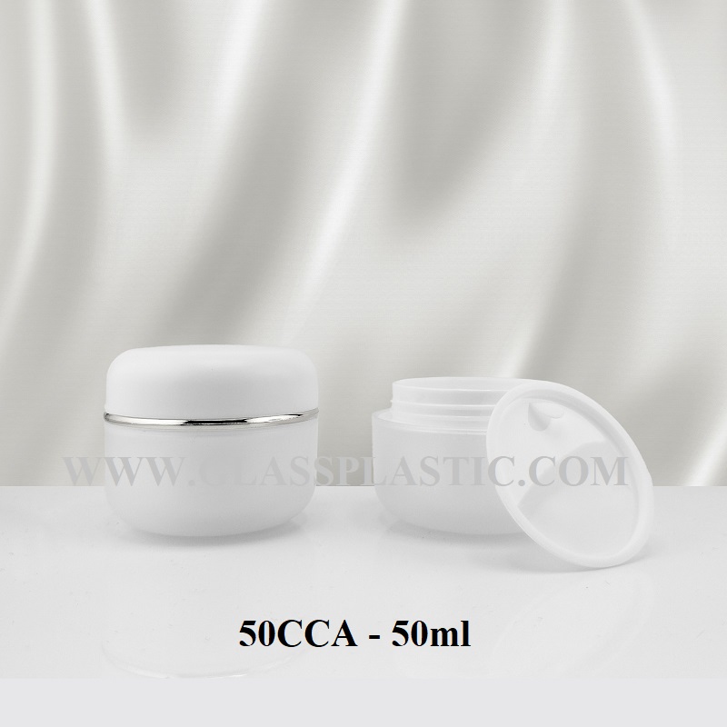 PP Plastic Cosmetic Jar – 50gm