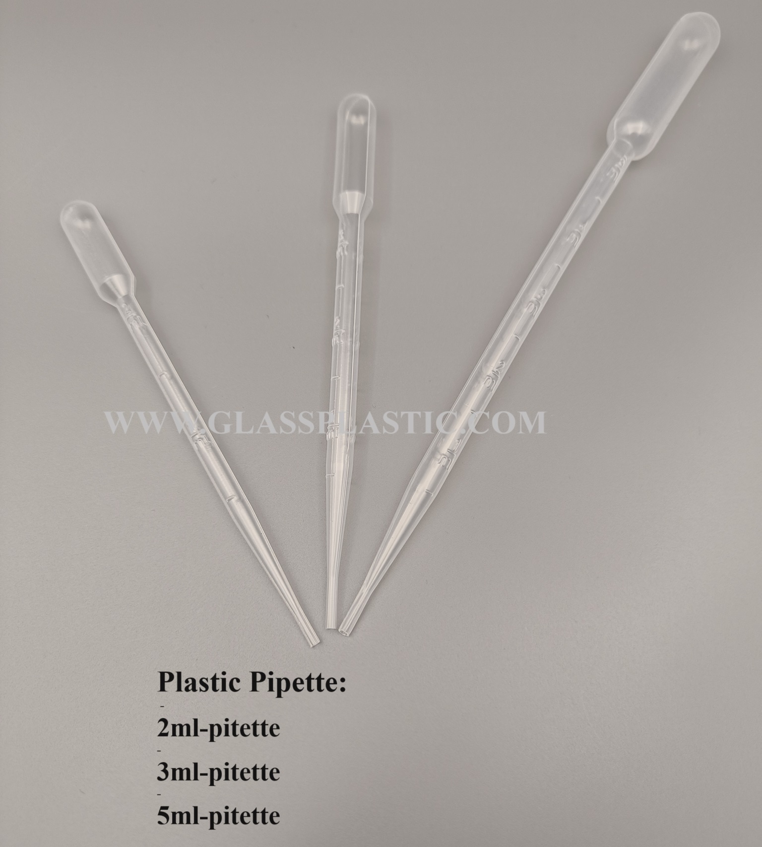 Plastic Pipette – 2ml, 3ml, 5ml