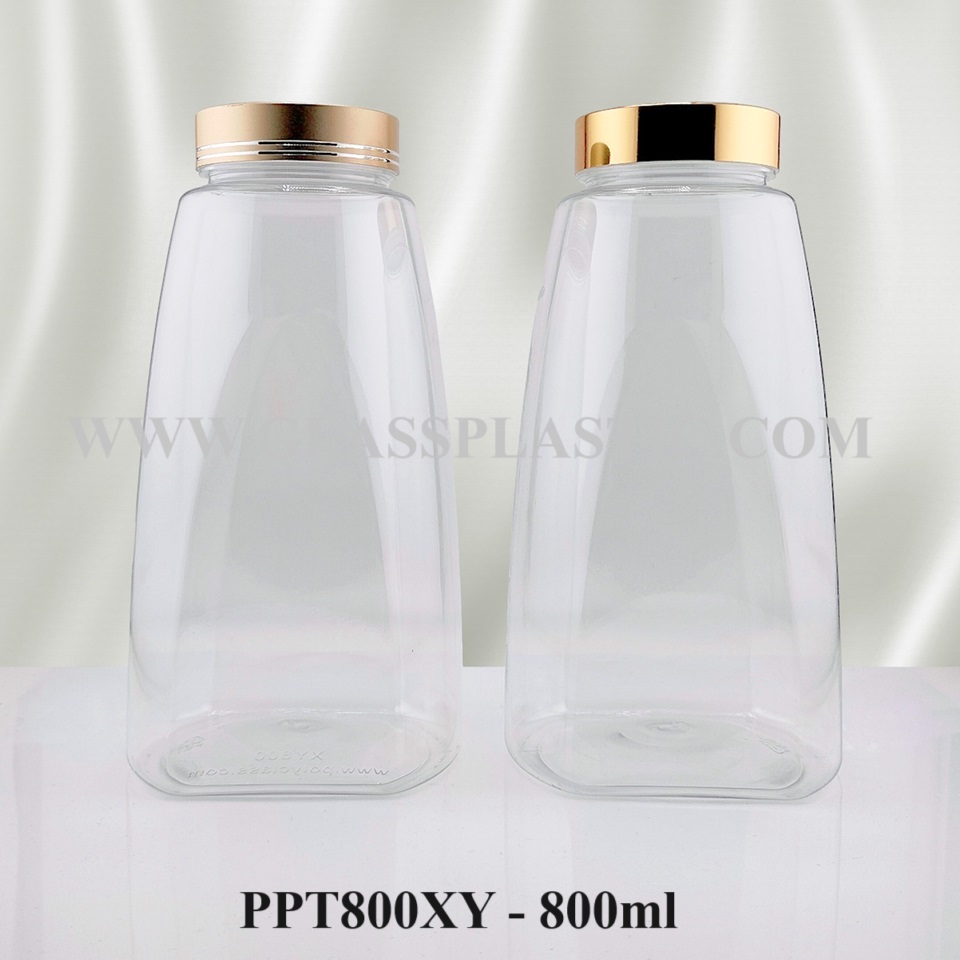 800ml Square PET Bottle