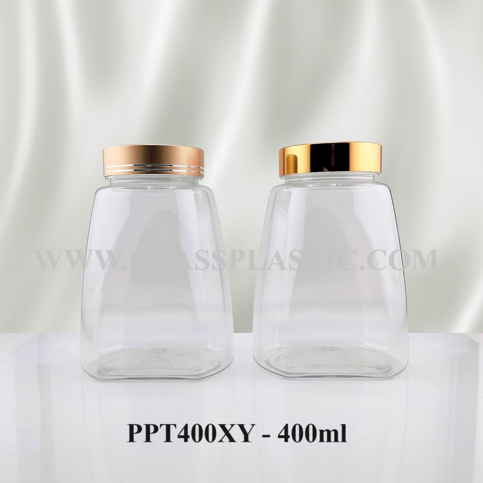 400ml Square PET Bottle