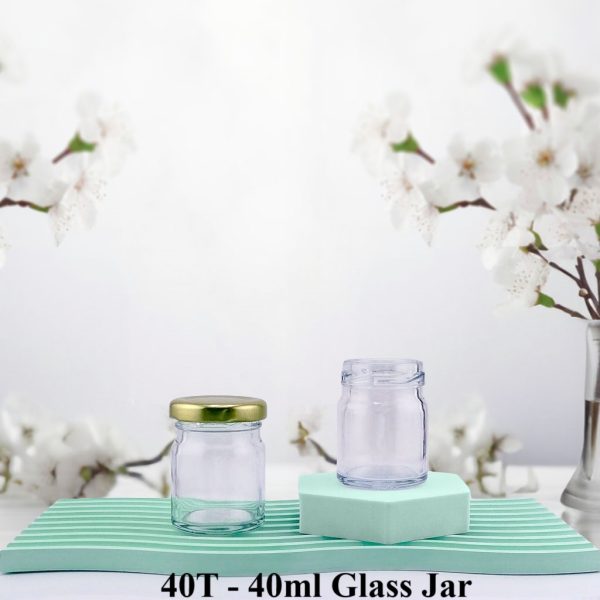 Food Glass Jar - 40ml